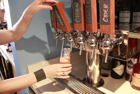 Tap cocktails