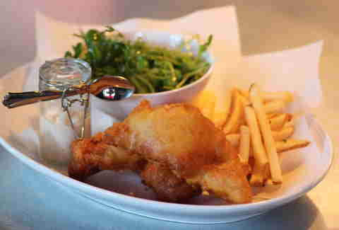 Fish n' Chips at The Cavalier