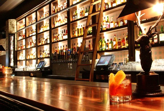 Could easily be spent in this new whiskey bar 