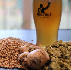 The Monday Night Brewing crew's true ginger beer