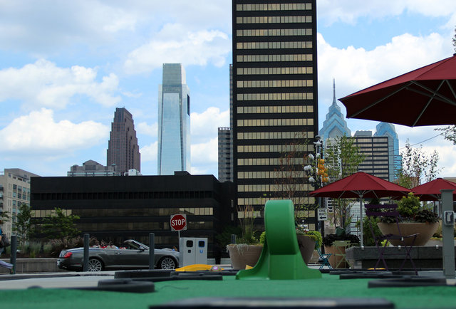 The Porch at 30th St Station's Mini Golf Beer Garden