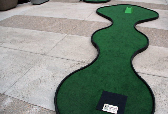 The Porch at 30th St Station's Mini Golf Beer Garden