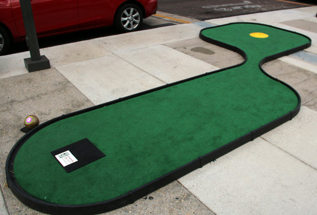 The Porch at 30th St Station's Mini Golf Beer Garden