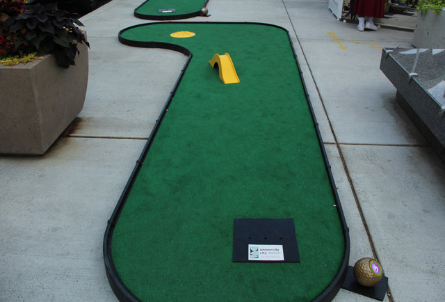 The Porch at 30th St Station's Mini Golf Beer Garden
