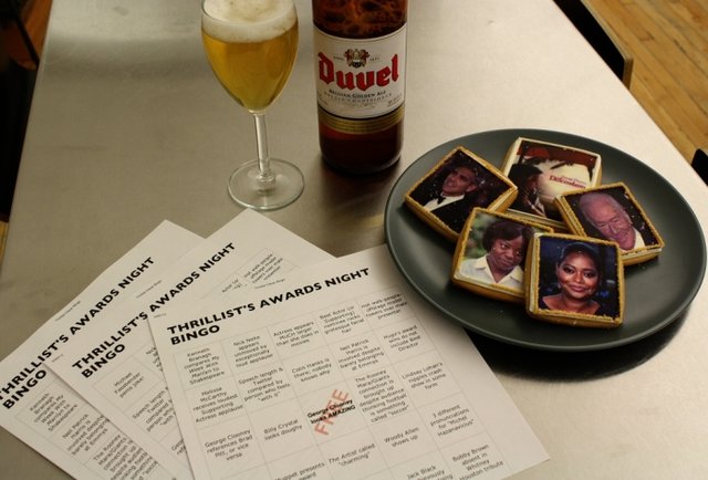 Awards Show Bingo