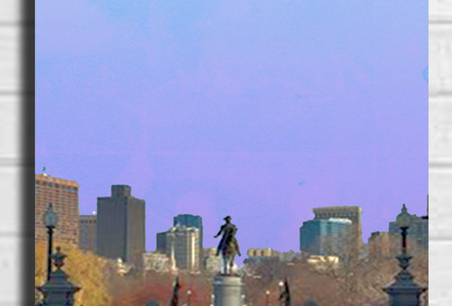Boston Cityscape Print 