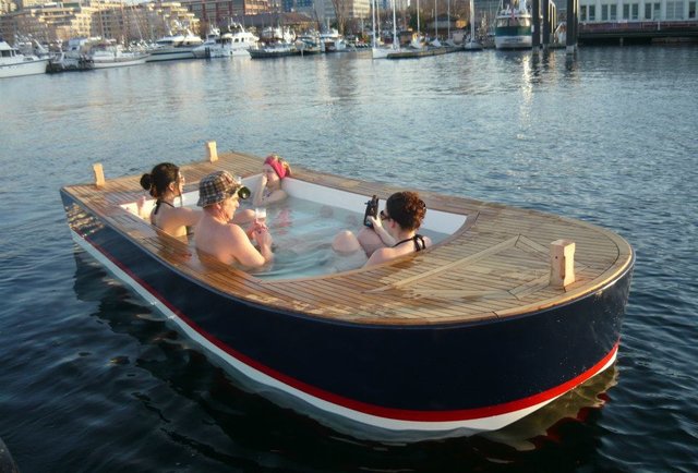 Hot Tub Boats
