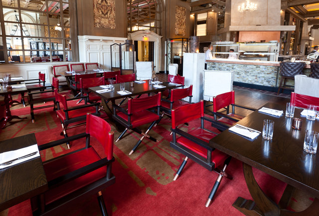 OAK Long Bar + Kitchen