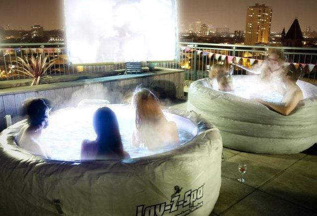 7. Hot Tub Cinema