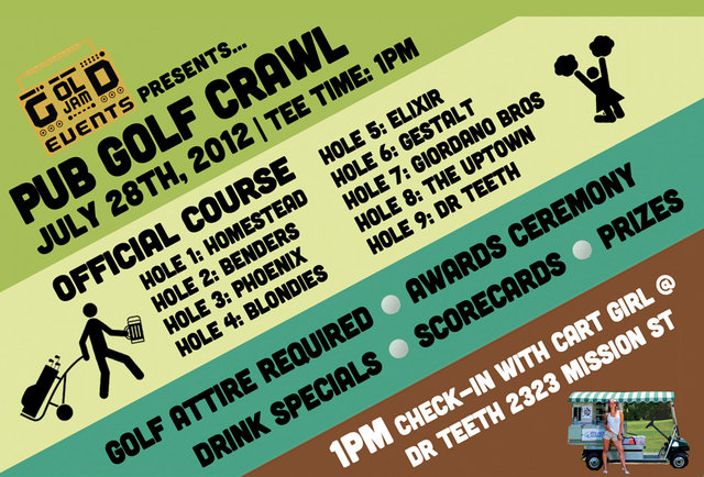 Pub Golf Crawl