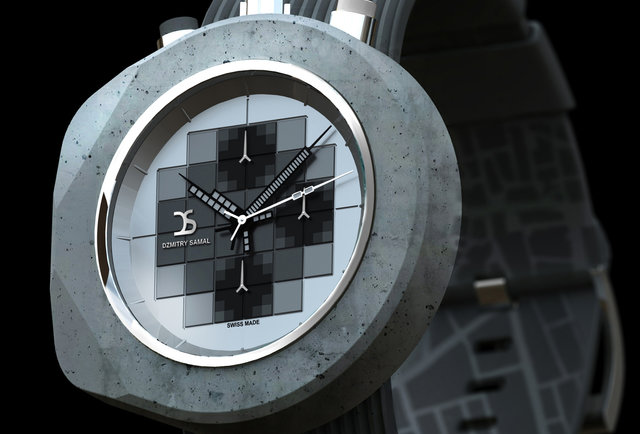 Dzmitry Samal Concrete Watches