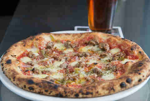Masonry Sausage Pizza