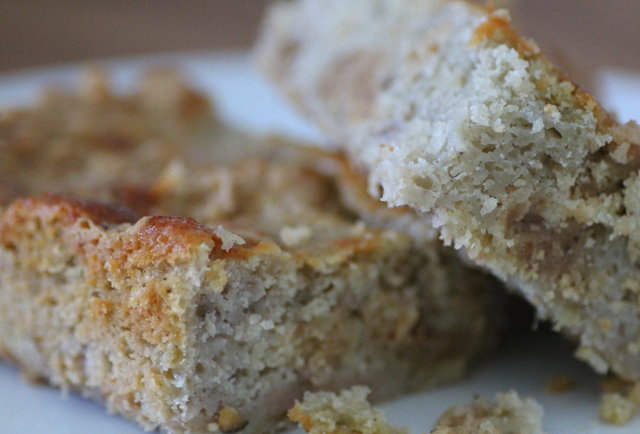 Andrew Zimmern's Rhubarb Crumb Cake