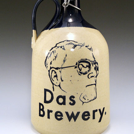 Carlburg Pottery's Custom Ceramic Growlers