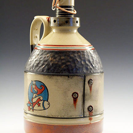 Carlburg Pottery's Custom Ceramic Growlers