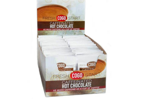 COGO caffeinated hot chocolate