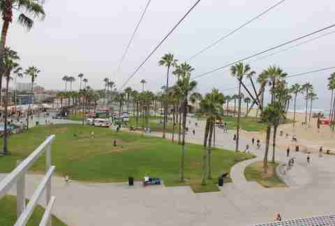 zipline venice beach LA