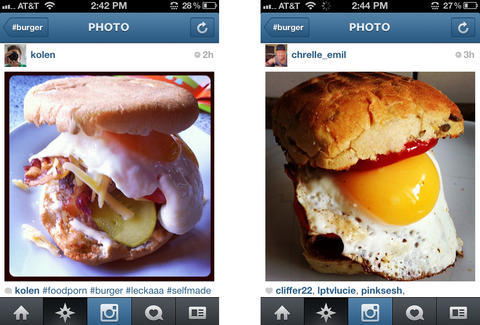 egg burgers