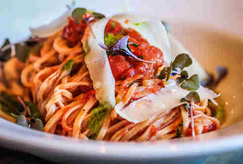 Petite Angel Hair at Blue Ribbon Rustic Kitchen in San Diego.