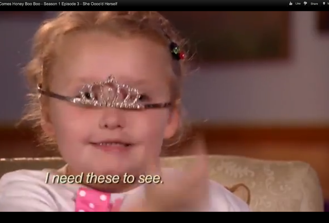 Sadly, Honey Boo Boo Child Must Be Discussed