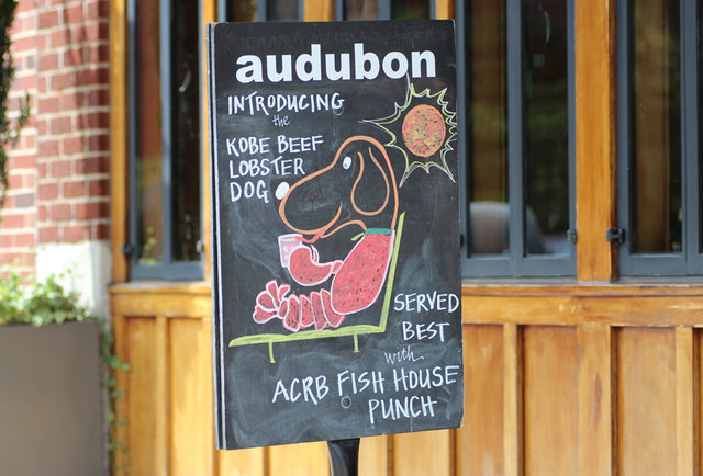 Audubon Circle's Kobe Beef Lobster Dog
