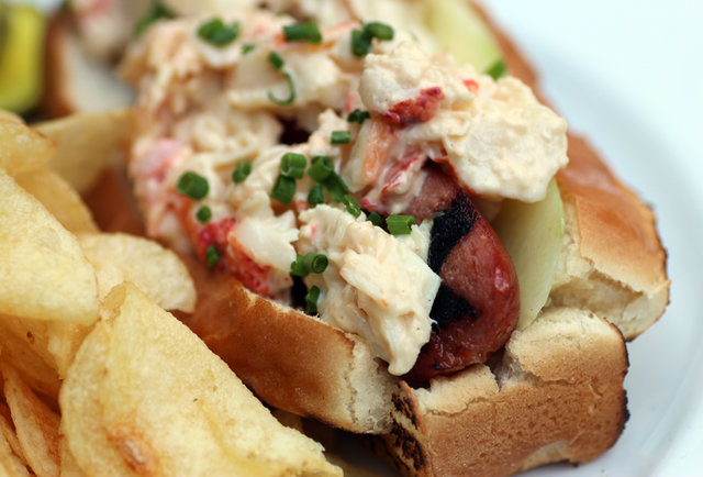 Audubon Circle's Kobe Beef Lobster Dog