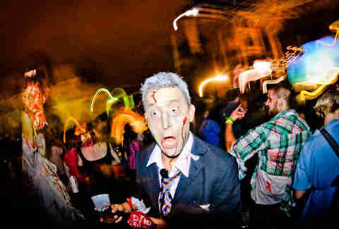 Zombie pub crawl