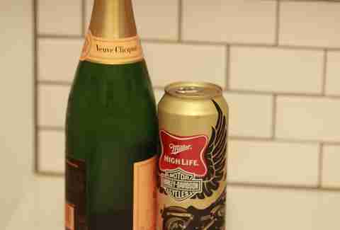 Miller High Life.