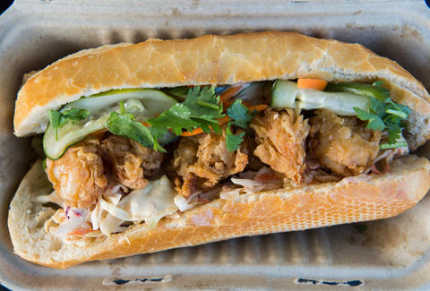Poke to the Max sandwich