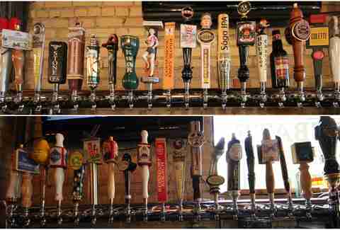 Beer at Devil's Advocate in Minneapolis, Minnesota.