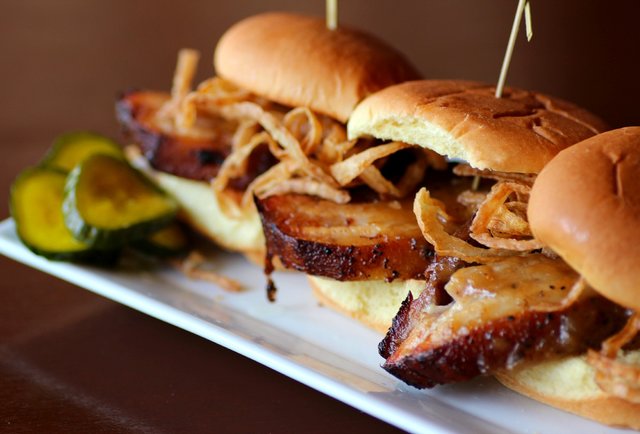 Pork Belly Sliders