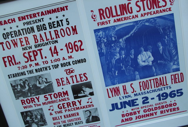Beatles & Stones Tour Posters