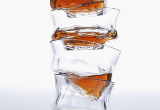 Tipsy Whiskey Tumblers