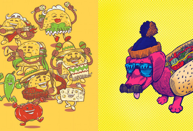 Just let the tacos DANCE!