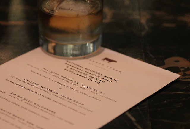 Turf and turf. And booze.
