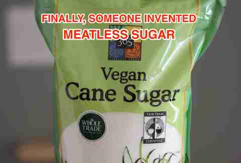 vegan cane sugar at Whole Foods