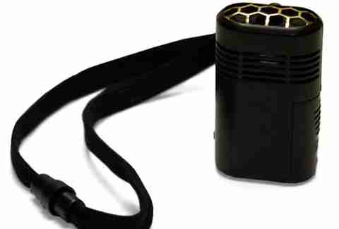 Minimate personal air purification system.