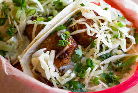 Panko Shrimp Taco, Tin Drum - Atlanta