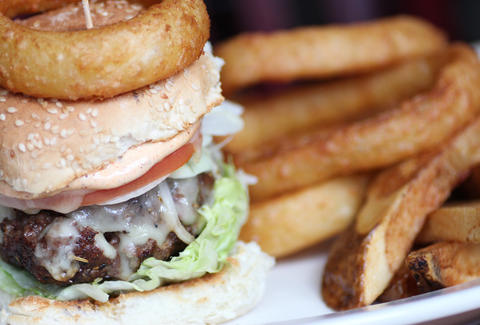 Burger at RF O'Sullivan & Son