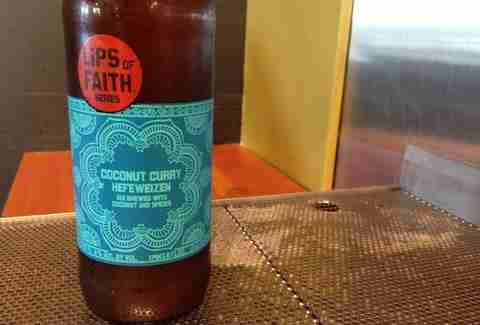 New Belgium Coconut Curry Hefeweizen