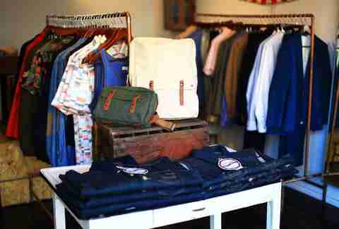 Clothes inside Woodlawn