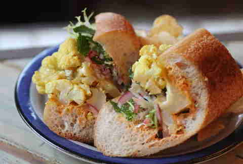 The Cauliflower Sandwich from Animals