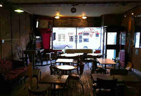 Interior of Le Depanneur Cafe