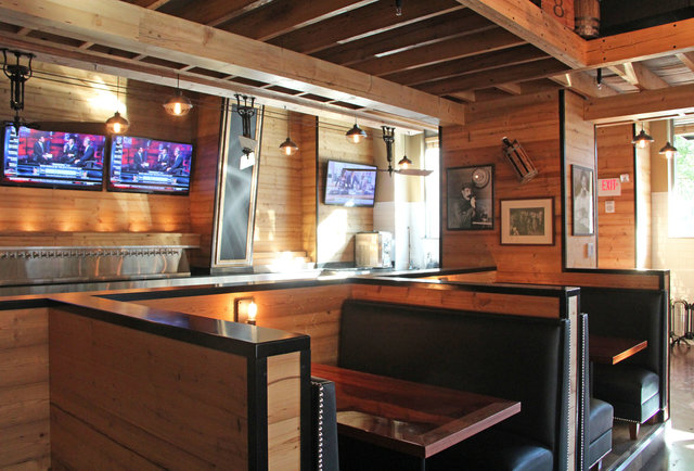 40 drafts in a downtown saloon