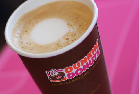 Dunkin Donuts pumpkin latte