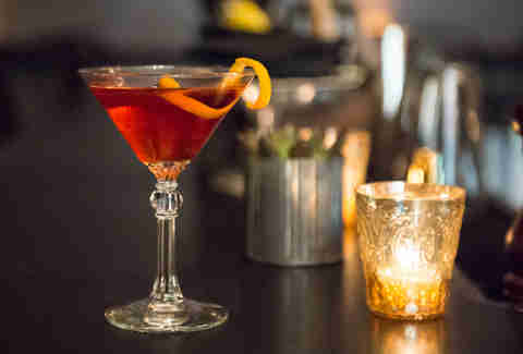E Smith Mercantile Back Bar Negroni