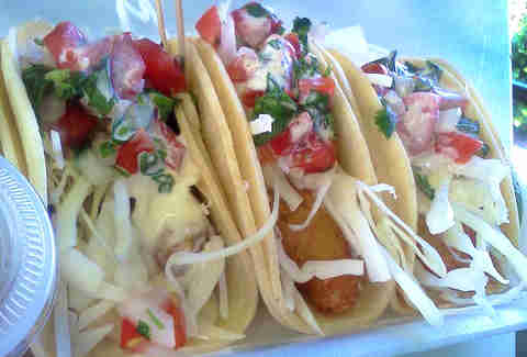 Jefe's original fish tacos