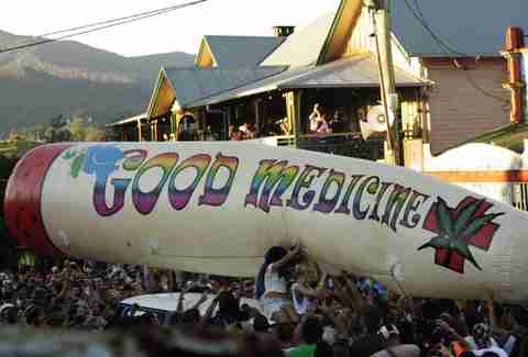 Nimbin, Australia, MardiGrass
