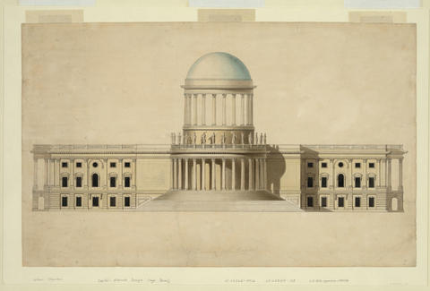 Unbuilt Washington D.C. U.S. Capitol Building image