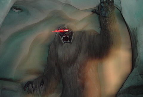 Abonimable Snowman/ Yeti in Tibet.